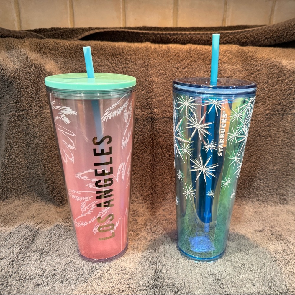 Starbucks tumblers